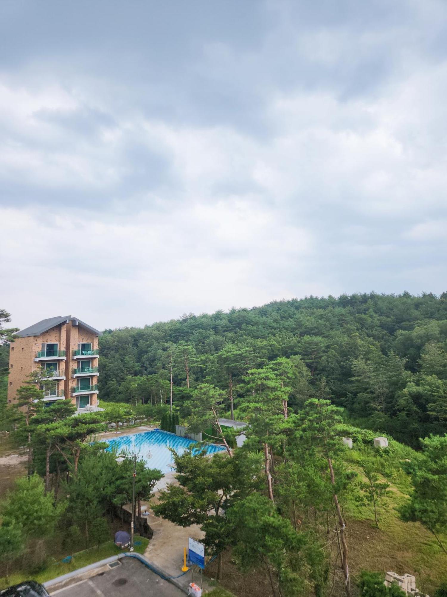속초 대명펜션 하이디 울산바위 외부 사진